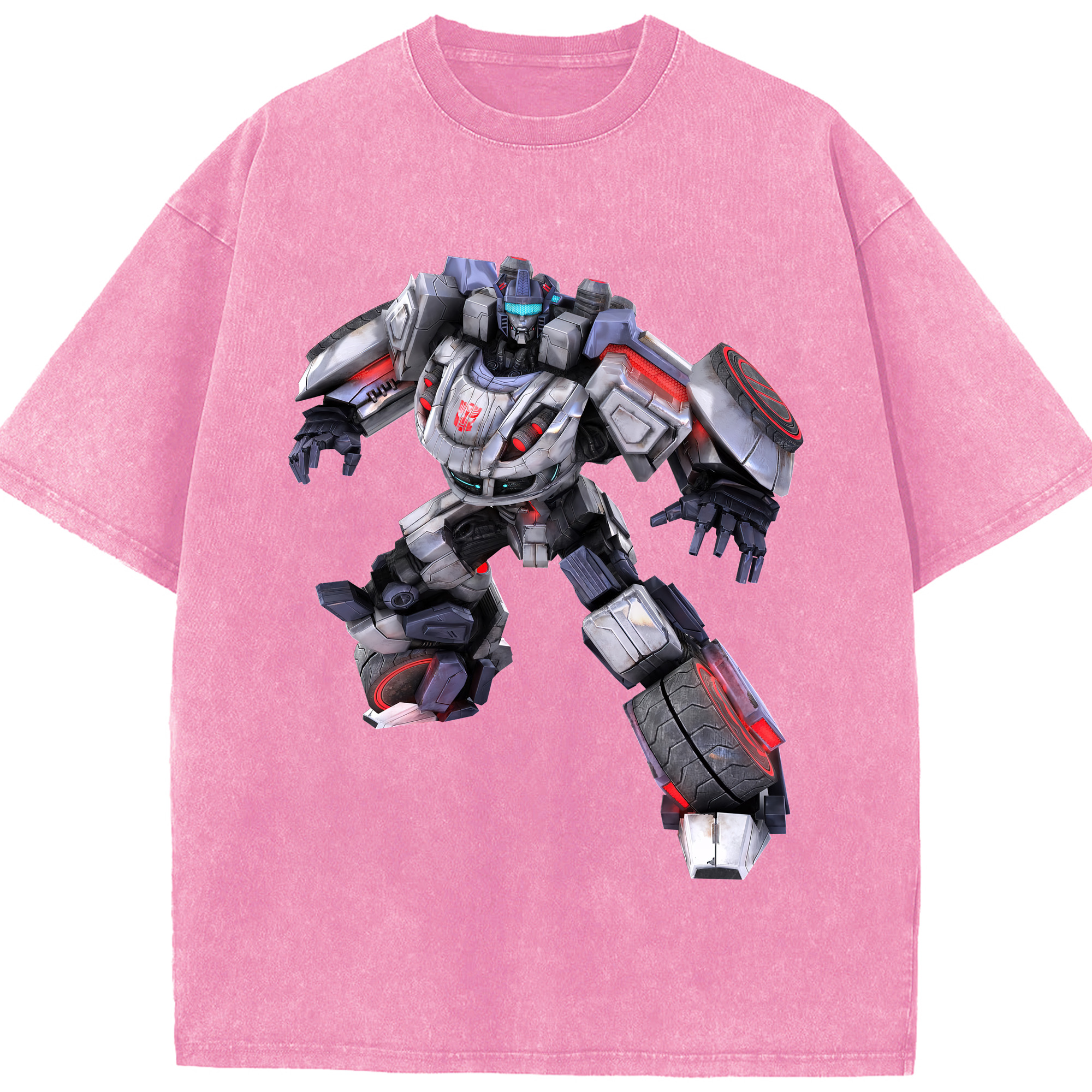 （画像用） Transformers トランスフォーマー 綿100% ヴィンテージ風 半袖Tシャツ（フロントプリント）